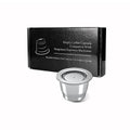 1 Pod Wareset Hot Selling Wholesale Money Saves Stainless Steel Coffee Maquina Reusable Capsules for NESPRESSO