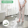 Long-Handle Plastic Soap Dispensing Bathroom Cleaning Brush Scrubber New Design