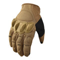 Tactical Gloves for Men Touchscreen Motorcycle Gloves With Hard Shell Leather Palm Padding for Outdoor Sports