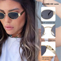 New Arrivals Branded Luxury Sun Glasses Women Lunettes De Luxe China Uv400 Wholesale Round Metal Oval Luxury Sunglasses
