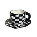 Madou Modern 300ml Hand-Painted Custom Bone China Coffee Mug for Giveaways