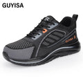 GUYISA Factory Custom Fast Delivery Outdoor Safety Shoes Non -slip Wear -resistant Steel Toe Safety Shoes