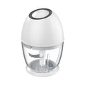 450ml Mini USB Charging Electric Garlic Chopper Vegetable Chopper Kitchen Food Processor