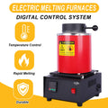 1100â„ƒ High Temp Small Electric Digital Induction Furnace Smelter Gold Silver Copper Aluminum Melting Furnace Jewelry Tools