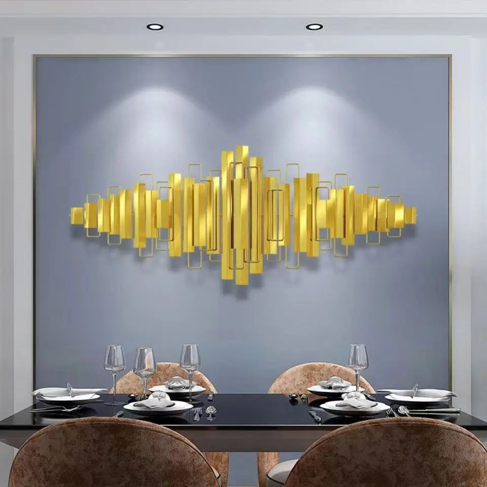 150x60cm Wall Decoration Pendant Hanging TV Background Wall Creative Living Room Bedroom Decoration Porch Iron Wall Decoration