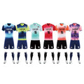 Classic Blue Football Jersey Custom Design Blank Oversized Football Jersey Soccer Sportswear