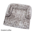 New Designed Pet Dog Sofa Bed With Blanket Luxury Washable Removable Cover Fluffy Pet Dog Bed Cat Sofa Seat Dog Car Seat