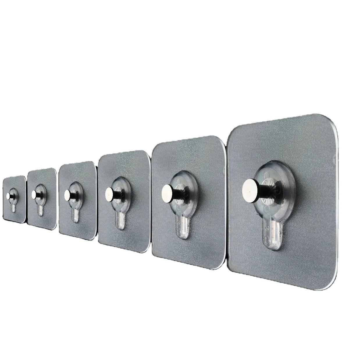 Transparent Adhesive Hooks for Hanging for Photo Frame Display in Bathroom Kitchen Home Office & Wardrobe