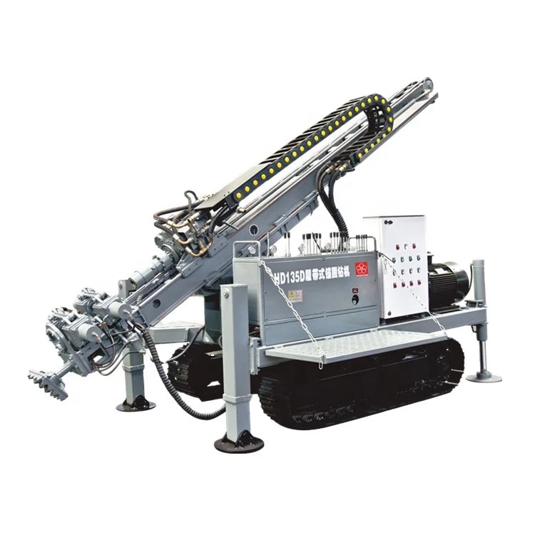 Rotary Borehole Anchor Drill Rig Small Apcom HD135D  Mini Portable Anchorage Drilling Rig Diesel Engine Driven