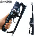 NEWMAJOR Fast Action Integrated Built-in Wheel Portable Pocket Mini CASTING Lure Rods Foldable Fishing Rods Wholesale