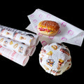 Customized Printing Brown Kraft Paper Burger Wrapping Paper Sheets for Hamburger Sandwich Bread Packaging