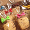 100Pcs Transparent Plastic Bags for Candy Lollipop Cookie Packaging Cellophane Bag Christmas Wedding Birthday Party Gift XJ0711