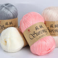 Manufacturer's 100g Eco-Friendly High Tenacity Ring Spun Blended Polyester Yarn Dyed Fancy Recycled Knitting Embroidery Woven