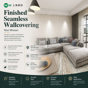 Plain Custom B1 Fire Resistant Certification Large Format Art Paint Wall Fabric Wall Covering for Wall Decoration