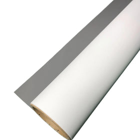 Grey Backing Rollup Banner Stand White Face Blank Inkjet Printing Rolls Printable Polyester Canvas Wall Panels Advertisement
