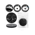 Round Shape Lash Black Jade Stone for False Eyelash Extension Grafting Artist