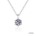 Lateefah Wholesale Pendant Design Jewelry 925 Sterling Silver Moissanite Necklace for Women Gift