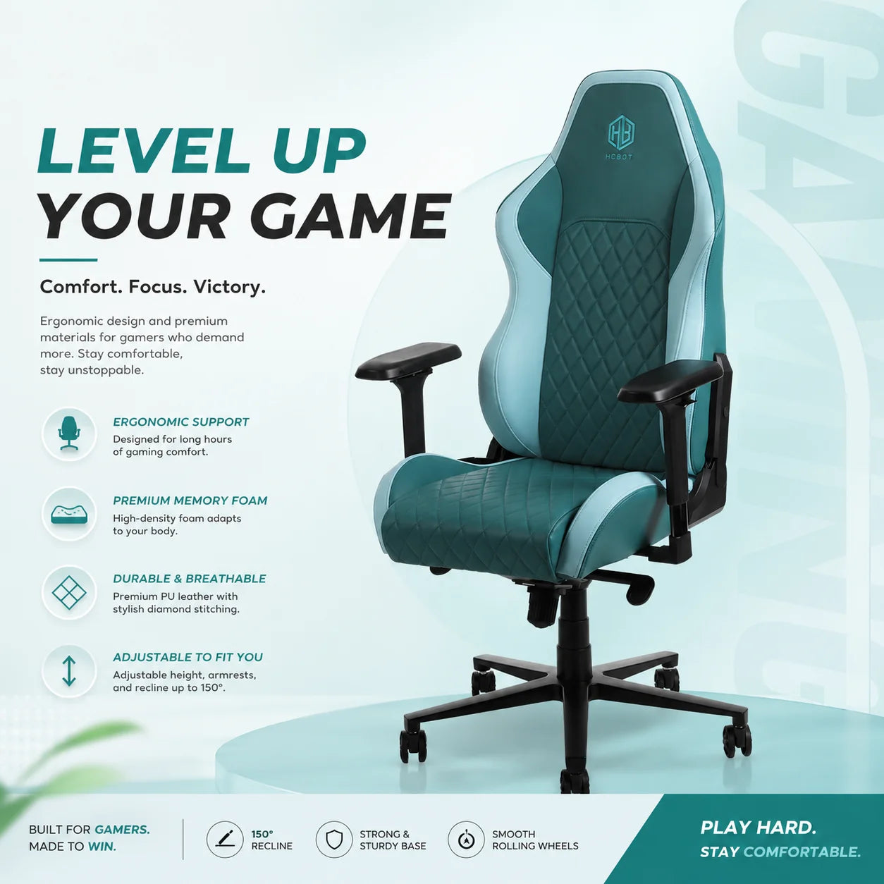 OEM Ergonomic Gaming Chair with Footrest High Back Racing Style Chair for Wholesale Buyers