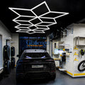 Free Shipping Wholesale Automotive Exhibition Workshop Detailing Snowflake Light for Detailing