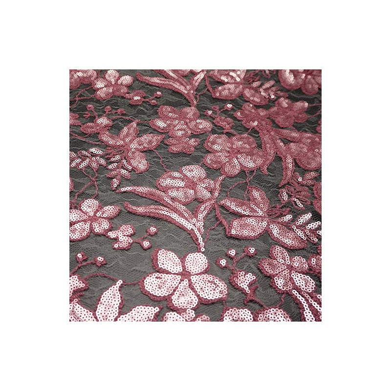 New Product 2025Polyester Customized Colorful Sequin Fabric for Women Dresses