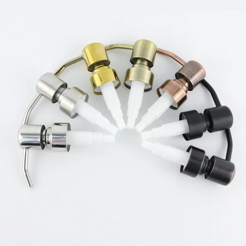 Custom Metal Hand Soap Dispenser with Stainless Steel Pump Factory Price Copper Bottle Stopper