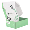 Luxury Biodegradable Corrugated Shipping Mailer Packaging Box Free for Clothing Socks Matt Lamination for Face Cream Mailing