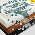 Wholesale 380gsm 100% Cotton Fitness T-Shirts OEM Screen Printed Anti-Wrinkle Eco-Friendly Solid for Men