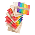 Eco-Friendly Wood Ice Cream Sticks Custom Logo Popsicle Sticks with Customized Color and Square Shape