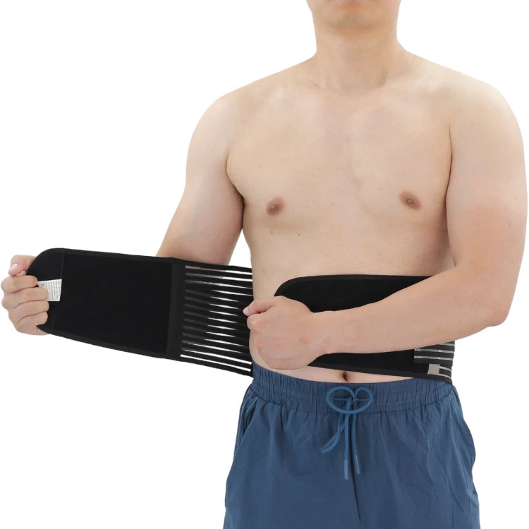 Factory Custom Lumbar Brace Tourmaline Neoprene Compression Lumbar Support Waist Belt Magnetic