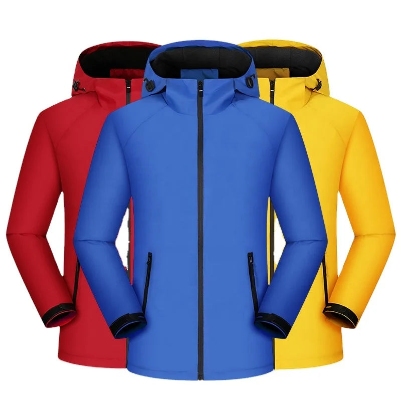 Wonderful Quality Windproof Men's Winter Jackets Sport Climbing Outdoor Warmth Jackets With Fleece