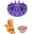 Pet Supplies Slow Feeder Dog Bowls Insert Super Firm Slow Eating Dog Bowl with Suction Cups for Large Medium Siz Pet Slow Bowl