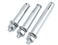 SY Steel Self-Tapping Screws with Zinc Finish Metric System External Hex Drive Class 4.8