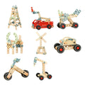 Hot Sale Wooden Tool Toys Set Repair Pretend Play Wooden Tool Box Kit Model Toy for Children