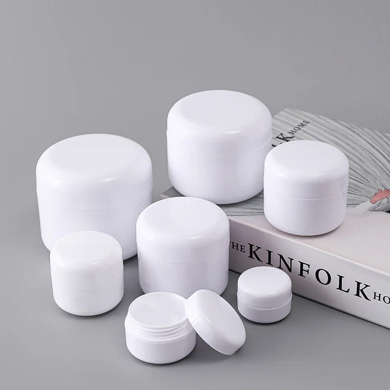 Wholesale Empty Double-layer Thickening 5g 10g 20g 30g 50g 100g 200g Cosmetic Packaging Cream Jar/cream Box