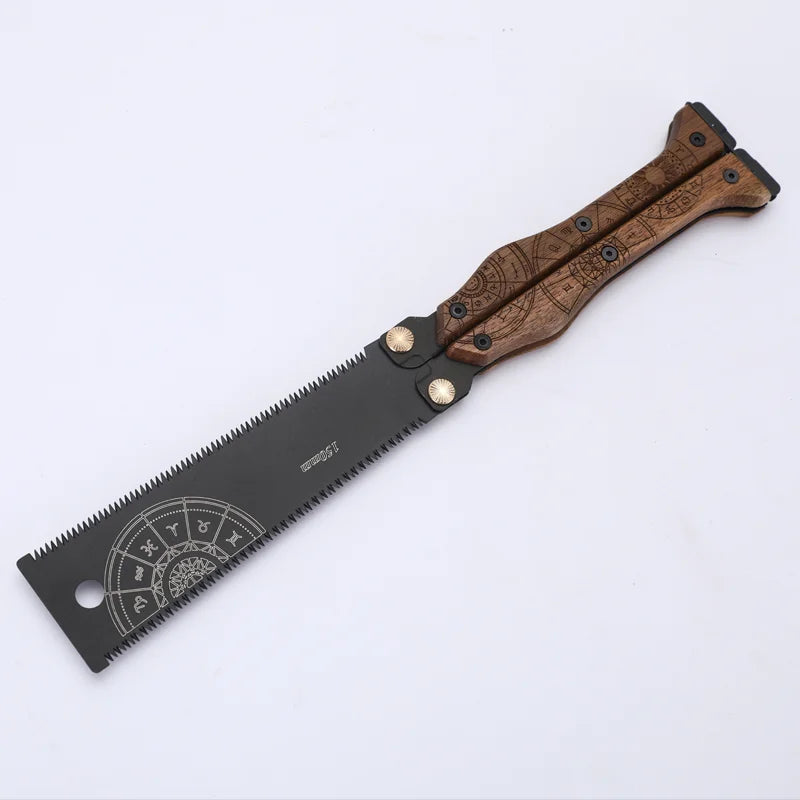 SK85 150mm Industrial-Grade Steel Folding Saw Carbide Teeth for Woodworking Garden Forestry & Extreme Outdoor Rescue Use