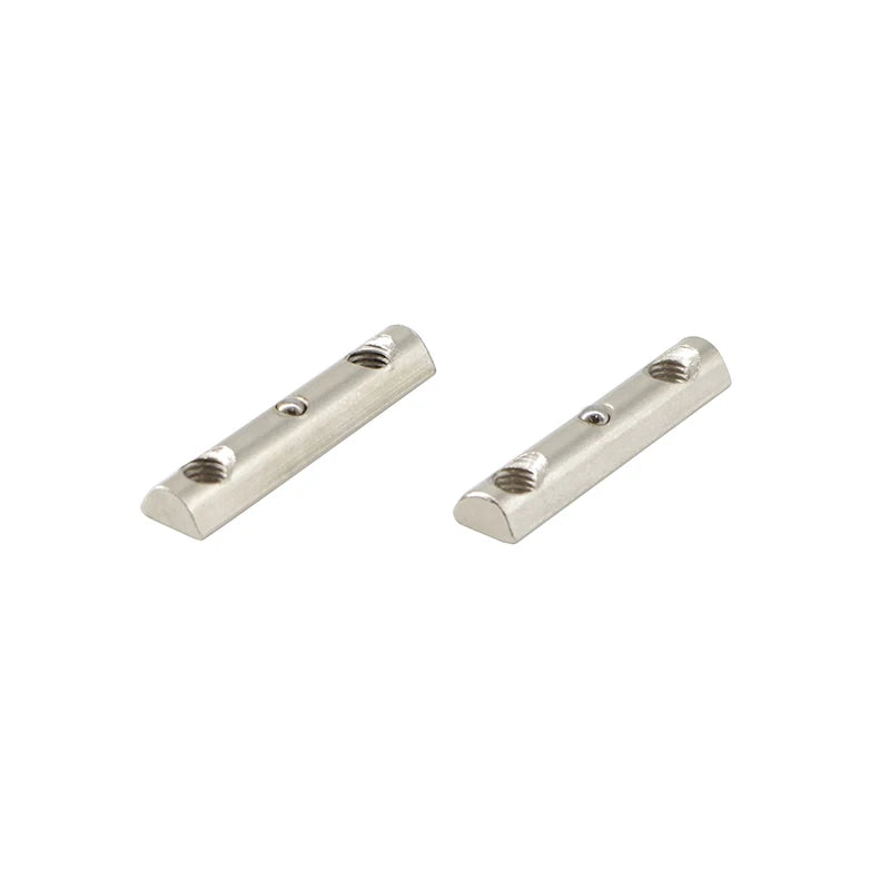 Steel Nickel-plated OB2040 M4 Roll-in T-nuts with Ball Spring OB3060 /OB4080 /OB4590 for T Slot Aluminium Profile #5438