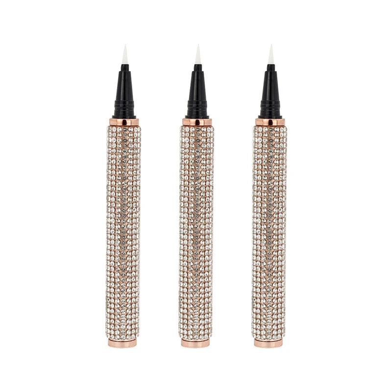 Customized Global sales of steel ball cover empty eyeliner tube plastic hose Makeup container