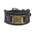 Viking Souvenir Genuine Leather Wristband Viking Bracelet Norse Viking Jewelry