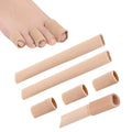 Open Toe Gel Silicone Finger Protector Calluses Toe Separator Cuttable Fabric Sleeve