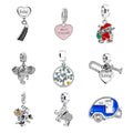 New Arrival Brass Children's Hang Pendant Jewelry Wholesale Fashion Bracelet Beads P Brand Charm Bracelet Sets