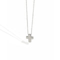 HXL204 Fashion Simple Cross Pendant Necklace for Women Friends Gifts Silver Cross Chain Charm Bohemian Jewelry