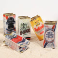 Personalized Printing Vintage Beer Tin Hair Claw Clip Custom Design Hair Claw Clip for Mother's Day Holiday Gift