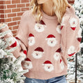 Custom Ugly Unisex Wholesale Pullover Knitted Plus Size Christmas Sweater for Women