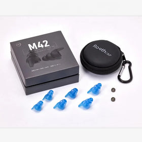 2026 New Medical-grade Silicone Comfortable Small Waterproof Reusable Filter Earplugs High Fidelity Music Hearing Protection