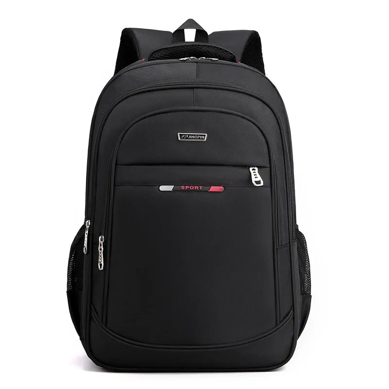 China Manufacturer's Custom Fashionable Nylon School Backpack for Teenagers Waterproof Zipper Closure Letter Casual Style