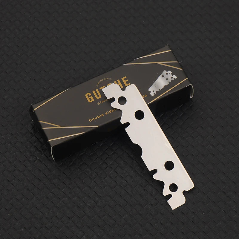 G GUTCHE Manual Razor Blades Replacement Single Edge Blades Stainless Steel Razor Blades