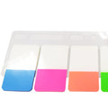 Transparent PET Sticky Flags in 5 Colors