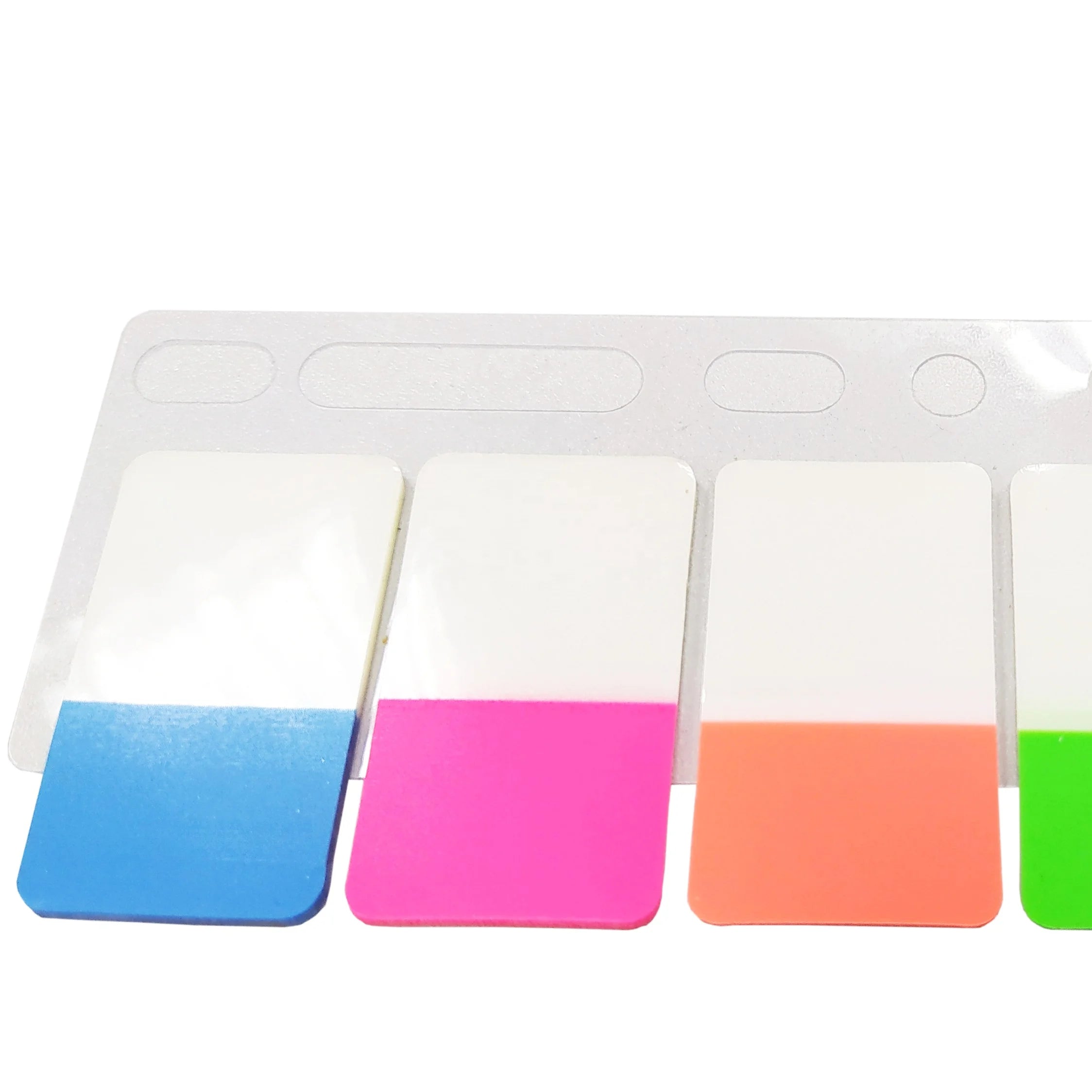 Transparent PET Sticky Flags in 5 Colors