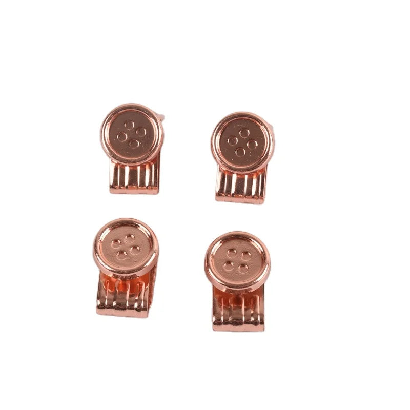 Hot Sale Various Color Metal Garment Fasten Clip Spring Clip Button