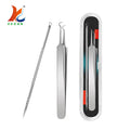 Product Black Head Blemish Acne Remover Needle Tool 2 Piece Set Comedone Extractor Pimple Pin Tool Blackhead